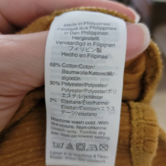 Madewell Top Turtleneck Long Sleeves Fall Velour Corduroy Mockneck XXS AE617 - Picture 10 of 11